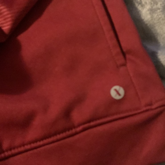 boys dark red zip up hoodie - Picture 2 of 6